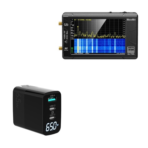 BoxWave Charger Compatible with Seesii Portable TinySA Spectrum Analyzer -