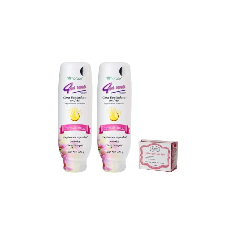 Prosa Cera Depilatoria en Frio 220gr 2 Piezas | 1