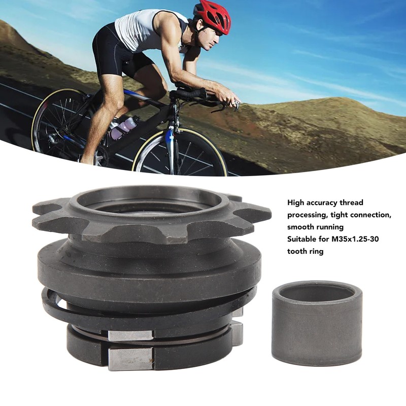 Folding Bike Flywheel 9T Single Speed 90 Click 10mm Hole