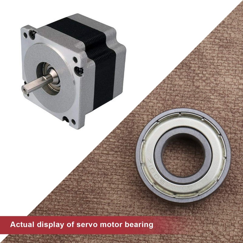 EMSea 4Pcs 6001ZZ Deep Groove Ball Bearing 12X28X8mm Bearings Steel
