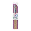 Midori Folding Fan 298 Morning Glory Pattern 58298006