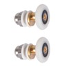 GDQLCNXB Shower Door Rollers, Roller Diameter 25mm,The Bathroom Glass Sliding