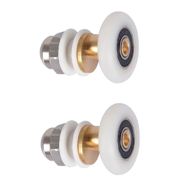 GDQLCNXB Shower Door Rollers, Roller Diameter 25mm,The Bathroom Glass Sliding