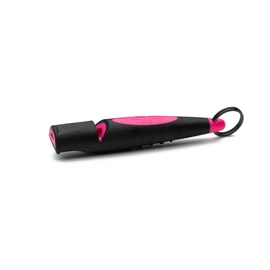 ACME Genuine Professional, BPA-Free Plastic Dog Training Whistle No. 210.5 Alpha with Enhanced Ergonomic Grip, 110 dBA, Short Range, Designed and Made in The UK. Black/Day Glow PInk