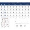 Men's Linen Vest Cotton Summer Suit Waistcoat Casual for Wedding(Black,M)