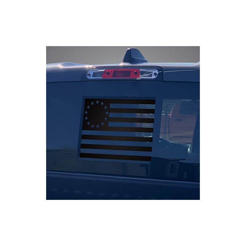 Factory Crafts Back Middle Window Rear Graphics Kit Vinyl Decal