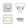 ProLume PL18D/E/41/ECO 109013 18W Double 4100K G24Q-2 PRO ECO