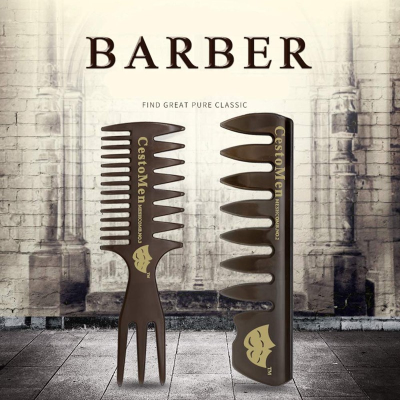 CHAFIN Vintage Style Wide Cob 2-Piece Comb