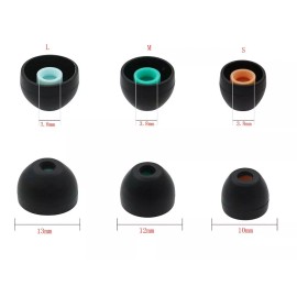Sony Headphone Replacement Earbud Tips Ear In-ear Earphone Silicone(2 Sets of 8) - Large