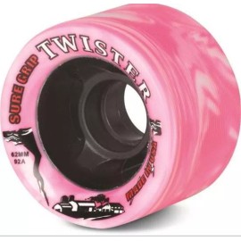 Sure-Grip Twister Wheels (Set of 8) - Purple/White
