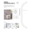 GROHE Arena Cosmopolitan S Flush Plate Alpine White 37624SH0