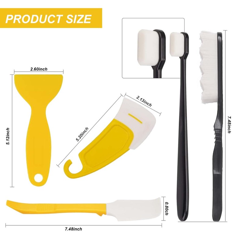 9Pcs UV Resin 3D Printer Must-Have Tool, Scraper, Silicone Spatula,