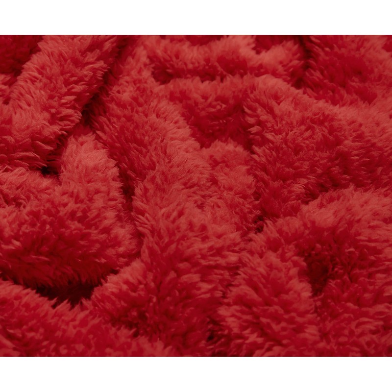 Penguin Home Solid Sherpa Blanket, Microfiber Throw for All Season,