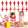 ZPSOSPZ England Flag,22pcs England Bunting Flags St Georges Cross Flags