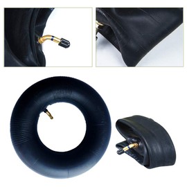 Homo Trends 2Pcs Wheelbarrow Inner Tubes 4.10/3.50-4 Replacement Tire Inner Tube with TR-87 Bent Valve Stem with Tyre Lever for Hand Trucks, Carts Replacement Inner Tubes