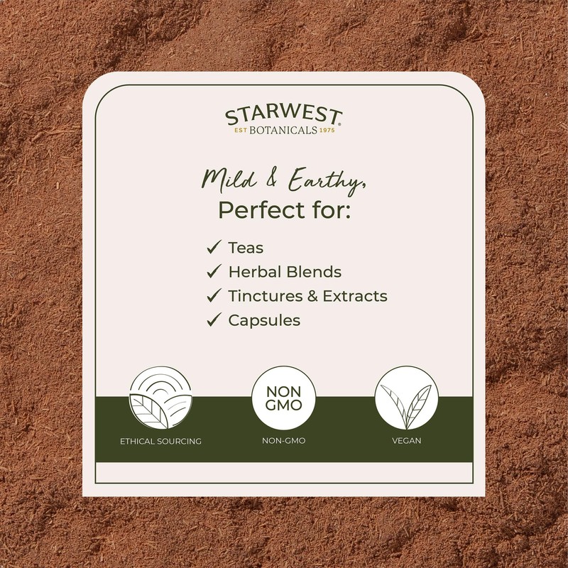Starwest Botanicals Cat's Claw Bark Powder Wildcrafted - Dried Cat's