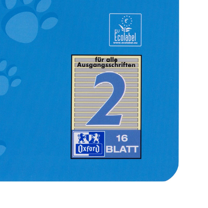 Oxford Oxford Schulheft A5, 16 Blatt, Lineatur 2, liniert, 15