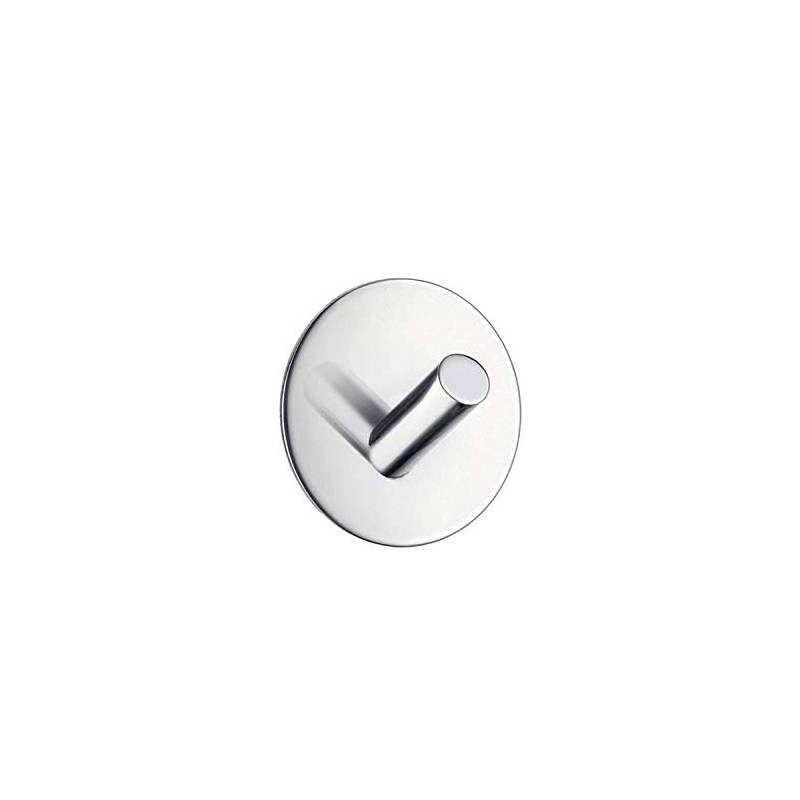 Beslagsboden Single Wall Mounted Hook Finish: Polished Stainless Steel
