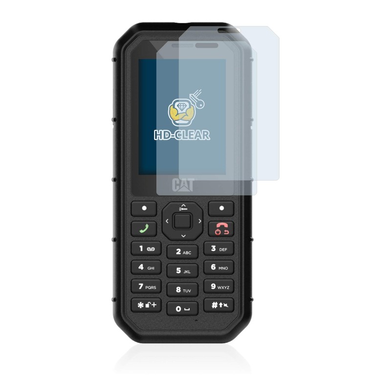 BROTECT (Pack of 2 protective films for Caterpillar Cat B26,