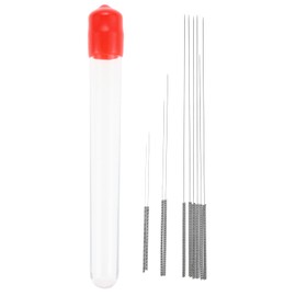 MOOTVGOO 10pcs Printer Nozzle Cleaning Needle 3D Printer Nozzle Cleaning Kit Nozzle Cleaning Needle 3D Printer Nozzle Cleaning Tool Cleaning Needle 3D Printer Accessories Stainless Steel Durable