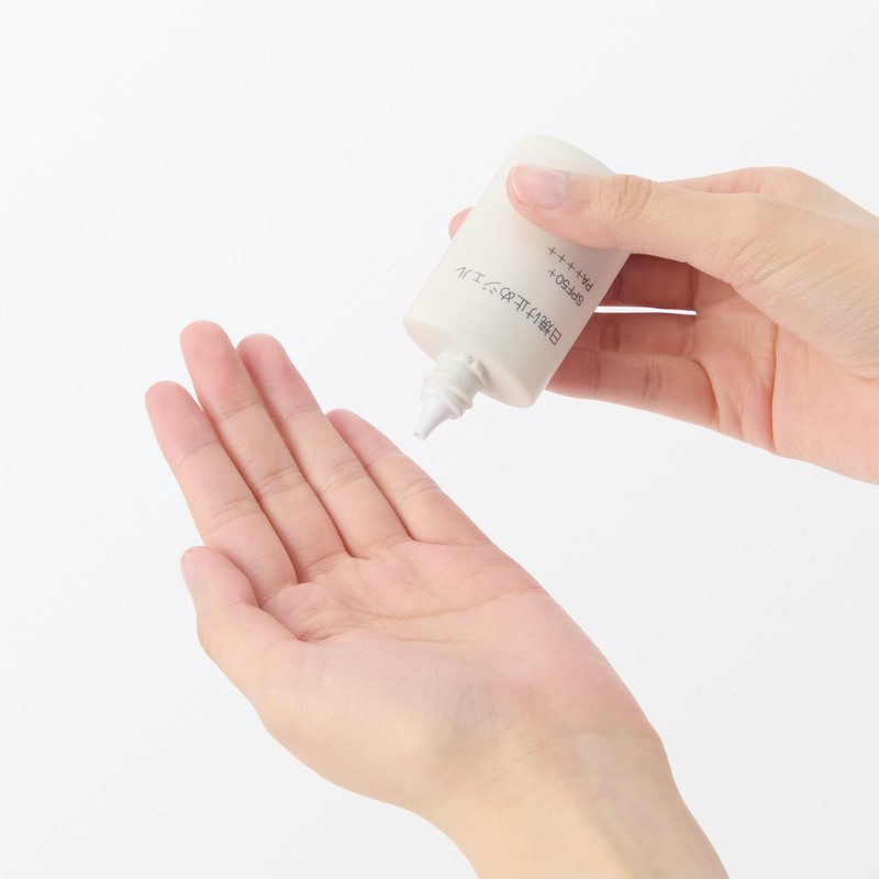 MUJI 84464911 Sunscreen Gel (Portable), SPF50+ PA++++, 1.1 fl oz