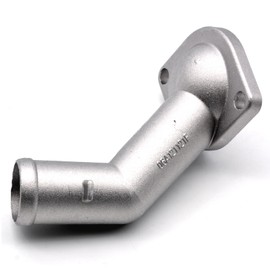 HAOTOM Aluminium Engine Coolant Flange Water Hose Pipe Coolant Flange For A3 TT For VW Golf Jetta Beetle Caddy Passat Polo T5 For Skoda Fabia Octavia Superb For Seat Altea Leon 06A121121F