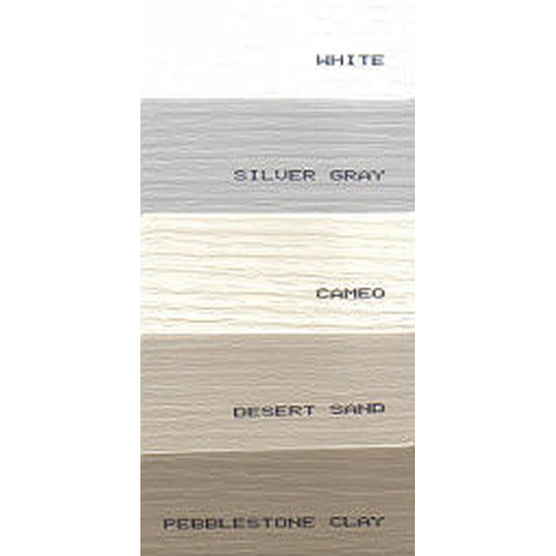 HYWMLY Mobile Home Skirting Vinyl Underpinning Vented Panel White 16"