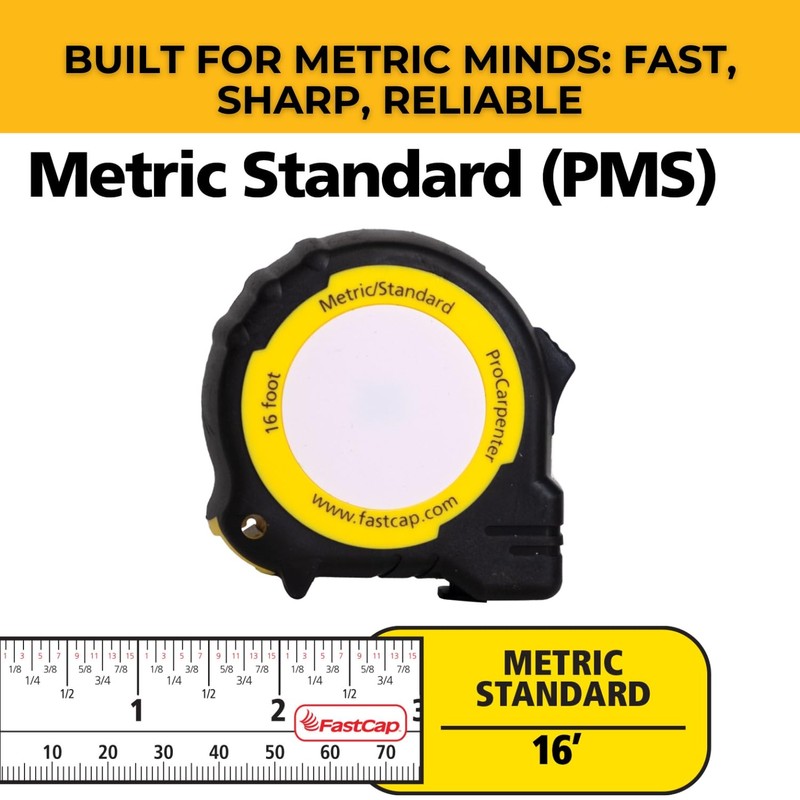 Fastcap PMS-16 Auto Lock ProCarpenter Tape Measure