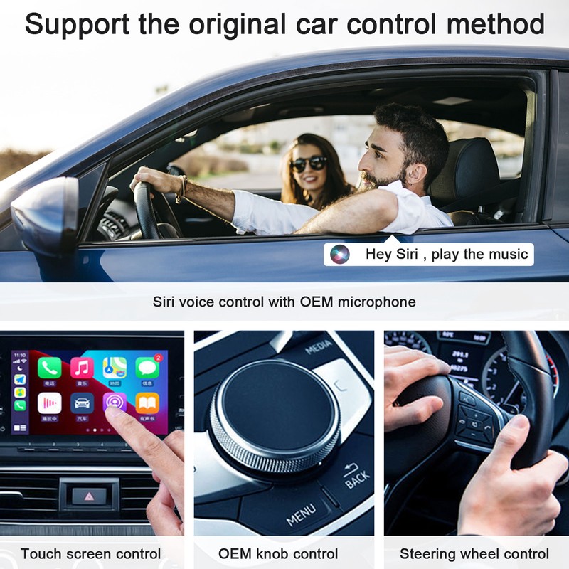 Car Wireless Adapter Wired to Wireless Car Wireless Dongle for