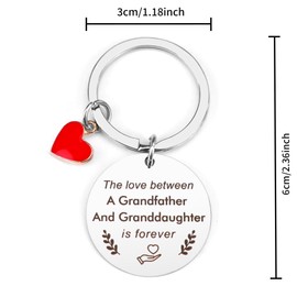 Grandad Keyring,Fathers Day Grandad Gift,Grandad Gifts,Grandad Christmas Gifts,Grandad Gifts from Grandchildren,Presents for Grandad,Grandad Birthday Gifts,Best Grandad Gifts,Grandad Memorial Gifts