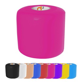 d3 Foam Underwrap 70mm x 27m Pink (1 Roll) Pre-Wrap Chafe-Free Protective Sports Tape Physio Fitness Gym Sports Joint Injury Support Strapping