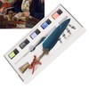 Calligraphy Pen Set Glass Ink Feather Fountain Pen with Replaceable