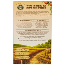 Nature's Path Organic Gluten Free Whole O's Cereal, 11.5 Ounce, Non-GMO, 19g Whole Grains, Low Fat