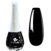 ASMAYSA Black Nail Polish Fast Dry, Gel Polish No UV Light Needed, Long Lasting Gel Nail Polish Black for Women and Men, Black Fingernail Polish