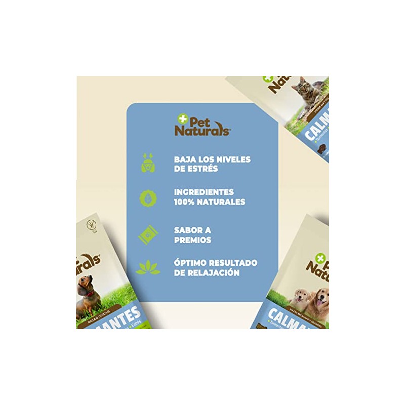 Pet Naturals, Calmantes Naturales, Razas Pequeñas, 31. 5g