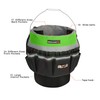 IRONLAND Bucket Tool Organizer Fit 3.5-5 Gallon Bucket, 51 Pockets,