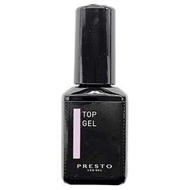 PRESTO Brush On Top Gel 13g UV/LED Compatible Gel Nail 13g (x1)