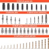 55-Piece Easy Out Screw Extractor Set with Broken Bolt Extractor