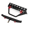 RC Crawler Bumper Black Front and Rear Bumper with Winch