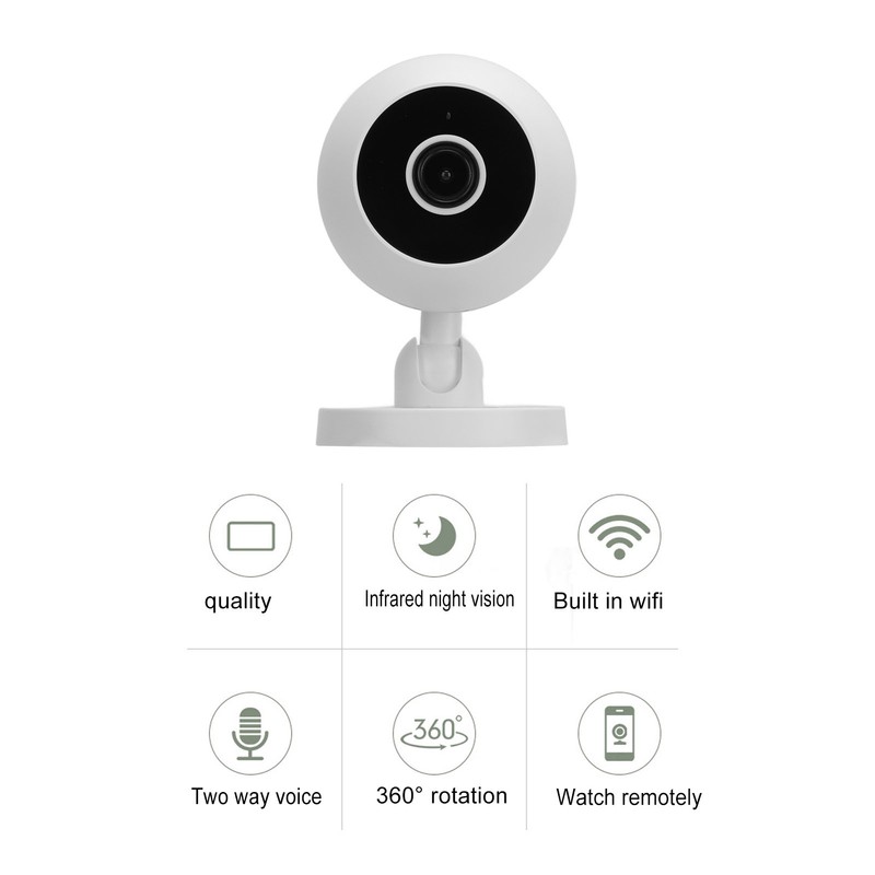 1080p HD Indoor Camera for Home Security 360° Smart Wireless
