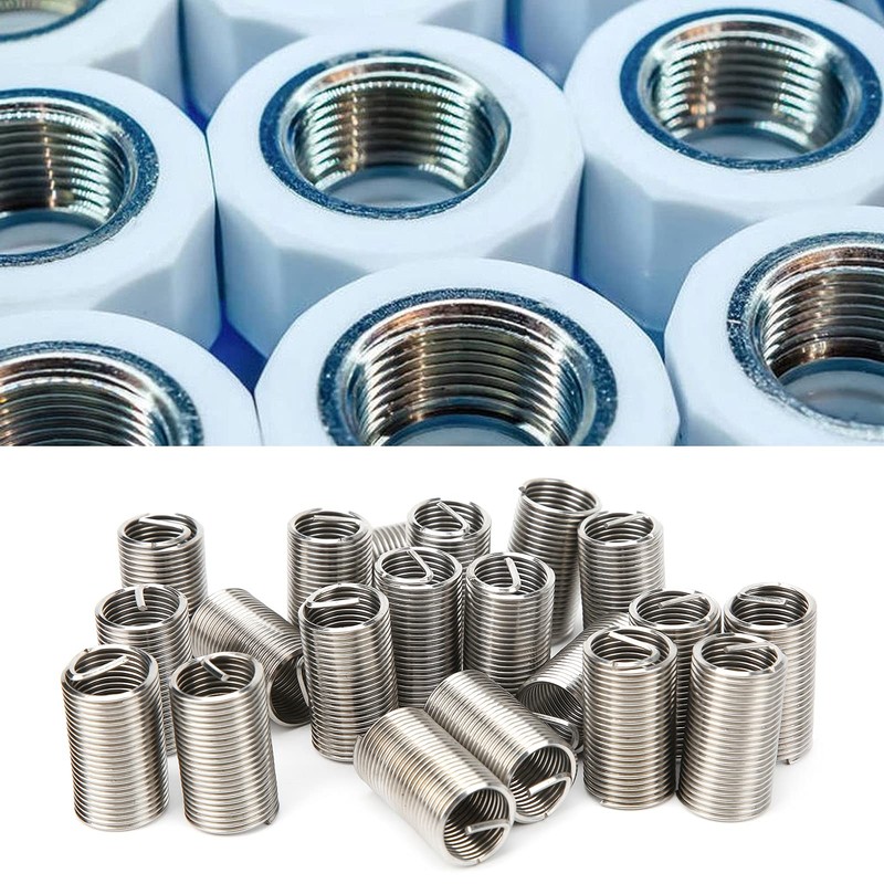 Pack of 20, Stainless Steel Wire Thread Repair Insert Assortment