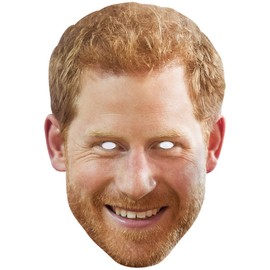 SHATCHI Prince Harry England Royal Family Mask Celebrity Face Party Celebration Deer