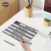 Unbranded 100 PCS Magnetic Label Holders Office Schools Card Holder