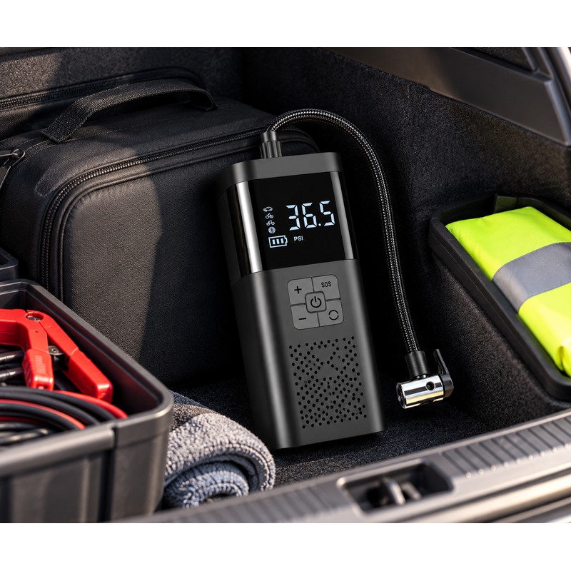 Cordless Tire Inflator for Vehicle Tires – 150 PSI Digital
