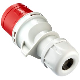 UNITEC 40578L CEE Plug 32 A, Loose, Red