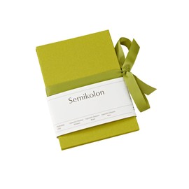 Semikolon 370019 Leporello Classico 12.2 x 17.7 cm - 14 Photos 10 x 15 cm - Accordion Photo Book - Matcha Light Green