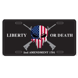 Liberty 2nd Amendment 1791 Auto Tag