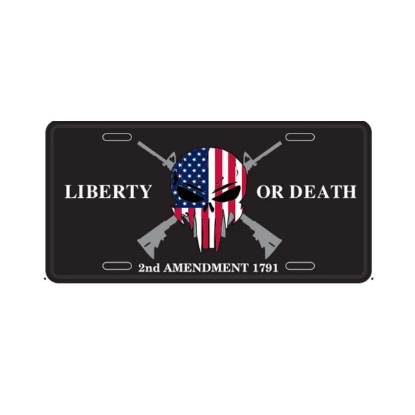 Liberty 2nd Amendment 1791 Auto Tag