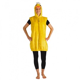 Krause & Sohn Duck Costume Jumpsuit Yellow Animal Costume Jumpsuit Duck Fancy Dress Bird Chick (M)
