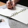 A6 Ring Binder Cover Soft PVC 6 Hole Ring Binder